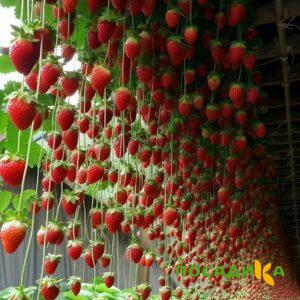 Клубника ампельная Анастасия купить по цене от 370р. в интернет-магазине «Посадика» с доставкой почтой в в Новая Ляляе и по всей России – [изображение №1].