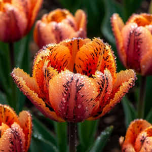 Тюльпан Литл Джем купить по цене от 199р. в интернет-магазине «Посадика» с доставкой почтой в в Новая Ляляе и по всей России – [изображение №1].