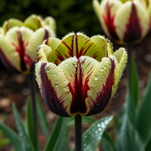 Тюльпан Литл Джем купить по цене от 590р. в интернет-магазине «Посадика» с доставкой почтой в в Новая Ляляе и по всей России – [изображение №1].