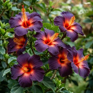 Гибискус Вивида Флэр купить по цене от 279р. в интернет-магазине «Посадика» с доставкой почтой в в Новая Ляляе и по всей России – [изображение №1].